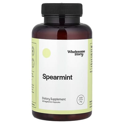 Wholesome Story, Spearmint, 1000 mg, 90 Vegetarian Capsules (333 mg per capsule)