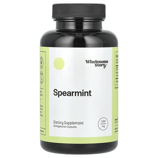 Wholesome Story, Spearmint, 1000 mg, 90 Vegetarian Capsules (333 mg per Capsule)