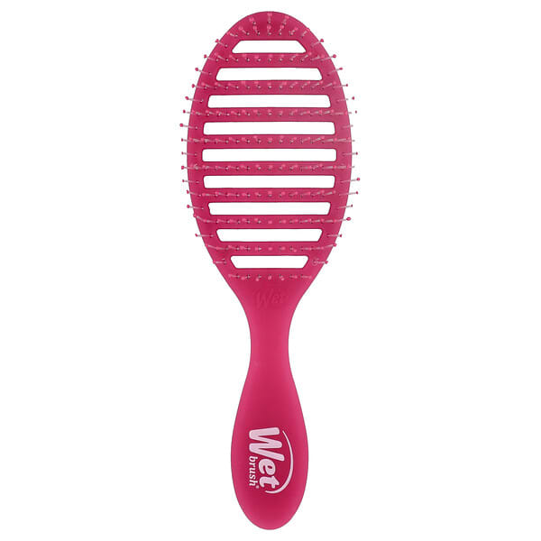 Wet Brush, 速乾® 髮梳，適用於所有髮質，霜粉色，1 個