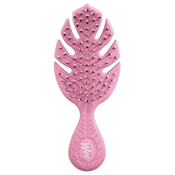 Wet Brush, Go Green™ 迷你順髮梳，粉色，1 件