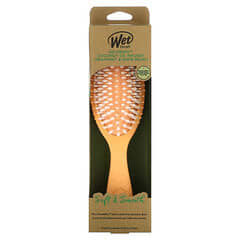 Wet Brush, Go Green Coconut Oil Infused Treatment & Shine Brush, Orange, 1 Brush