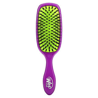 Wet Brush, فرشاة محسنة للمعان الشعر، الحفاظ على حالة الشعر، أرجواني، فرشاة واحدة