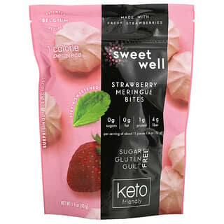 Sweetwell, Keto Bites, Strawberry Meringue, 1.4 oz (40 g)