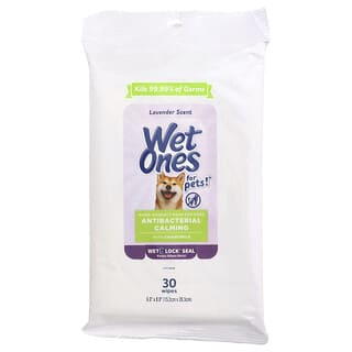 Wet Ones, For Pets™ Antibacterial Calming Wipes, For Dogs, Lavender, 30 Wipes