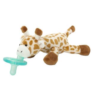 WubbaNub, Infant Pacifier, 0-6 Months, Baby Giraffe, 1 Pacifier