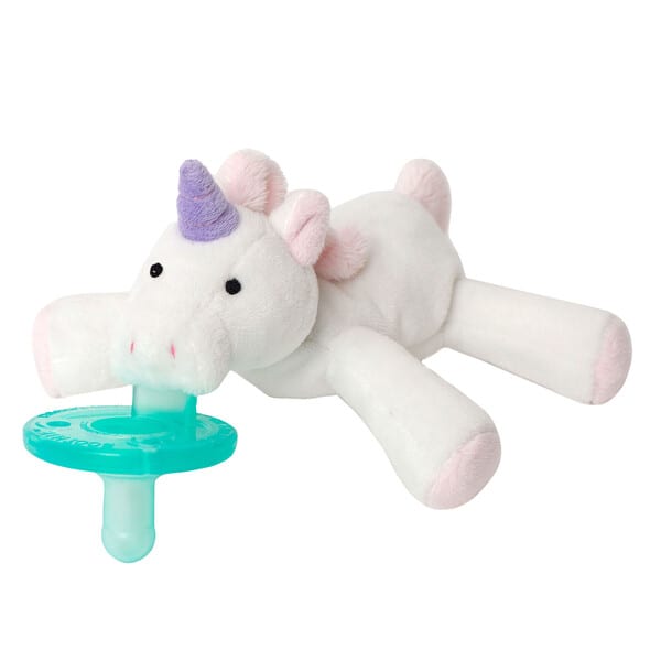 WubbaNub‏, Infant Pacifier, Unicorn, 0-6 Months, 1 Pacifier