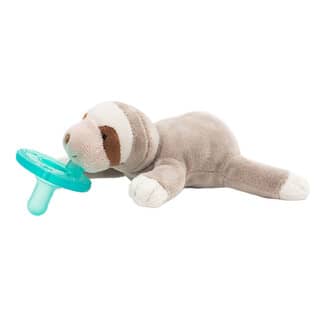 WubbaNub, Infant Pacifier, 0-6 Months, Baby Sloth, 1 Pacifier