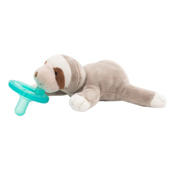 WubbaNub‏, Infant Pacifier, Baby Sloth, 0-6 Months, 1 Pacifier