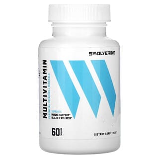 Swolverine, мультивитамины, 60 капсул