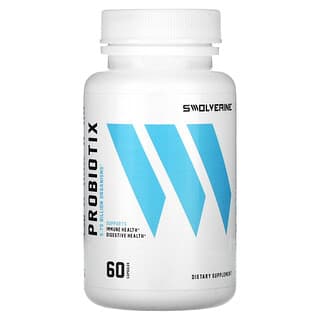 Swolverine, Probiotix, 60 капсул