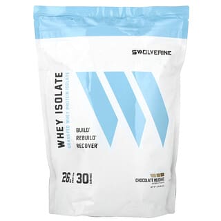 Swolverine, Whey Isolate, Molkenproteinisolat, Schokoladen-Milchshake, 930 g (2,05 lb.)