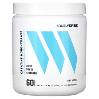 Swolverine, Monohydrat kreatyny, niearomatyzowany, 300 g