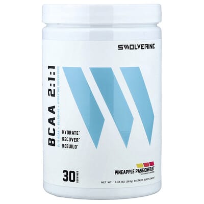 Swolverine, BCAA 2:1:1, Pineapple Passionfruit, 10.05 oz (285 g)