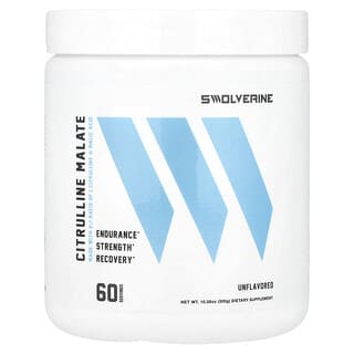 Swolverine, Malate de citrulline, Sans arôme, 300 g