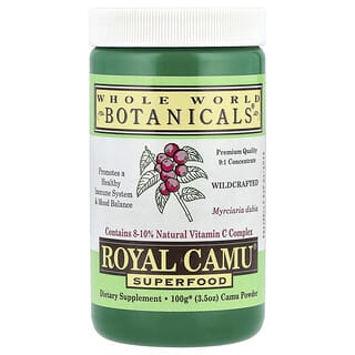 Whole World Botanicals, Royal Camu®（ロイヤルカム）スーパーフード、100g（3.5オンス）