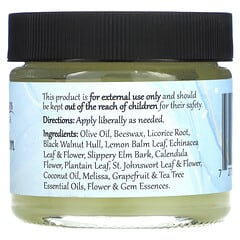 WiseWays Herbals, LLC, Lemon Balm Salve, 2 oz (56 g) (Discontinued Item) 