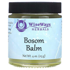 WiseWays Herbals, LLC, Bosom Balm, 4 oz (113 g) (Discontinued Item) 