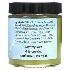 WiseWays Herbals, LLC, 胸部香膏，4盎司（113克）
