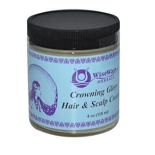 Wiseways Herbals, Crowning Glory Hair & Scalp Cream, 4 oz (118 ml)