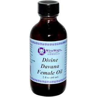 Wiseways Herbals, Divine Davana Female Oil, 2 fl oz (60 ml)