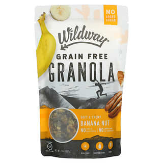 Wildway, Grain Free Granola, Knuspermüsli ohne Getreide, Banane-Nuss, 227 g (8 oz.)