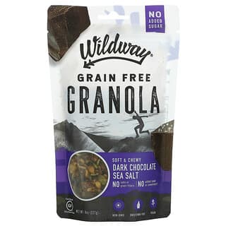 Wildway, Granola sin cereales, Chocolate negro y sal marina, 227 g (8 oz)