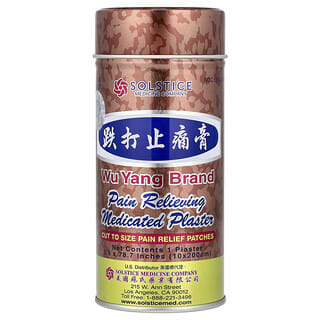 Wu Yang Brand, Pain Relieving Medicated Plaster, 1 Plaster