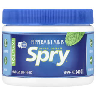 Xlear, Spry®, Peppermint Mints, 240 Pieces, (144 g)