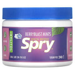 Xlear, Spry, Berryblast Mints with Xylitol, Sugar Free, 240 Pieces, (144 g)