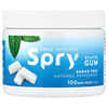 Xlear, Spry®, Dental Defense System, Sugar-Free Gum, Natural Peppermint, 100 Pieces
