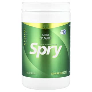 Xlear, Spry, Sakız, Doğal Nane, Şekersiz, 550 Adet