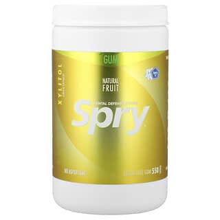 Xlear, Spry®, Chewing Gum, Natural Fruit, Sugar Free, 550 Pieces