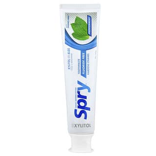 Xlear, Spry, зубная паста без фторидов, перечная мята, 141 г (5 унций)