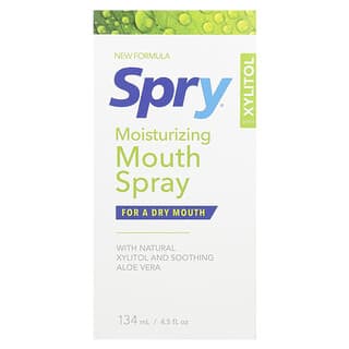 Xlear, Spry, Spray humectante para la boca, Paquete de 2, 134 ml (4,5 oz. Líq.)
