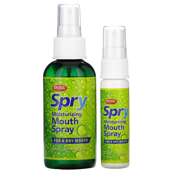 Xlear, Spry, Spray Hidratante para a Boca, 2 unidades, 134 ml (4,5 fl oz)