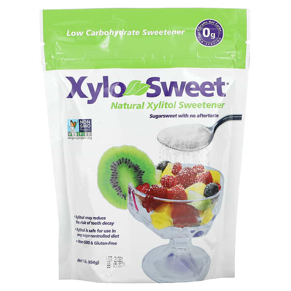 Xlear, XyloSweet, komplett natⁿrliches Xylitol-Sⁿ▀ungsmittel, 1 lb (454 g)