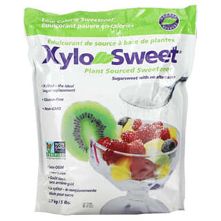 Xlear, XyloSweet，植物源性甜味剂，5磅（2.27公斤）