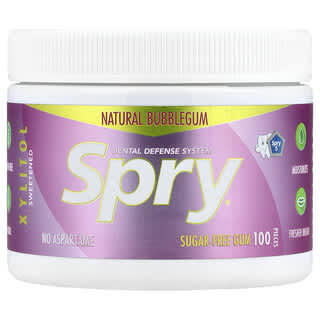 كلير‏, Spry® علكة خالية من السكر ، علكة طبيعية ، 100 قطعة
