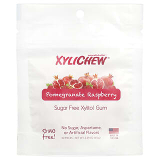 XyliDENT, Xylichew, Pomegranate Raspberry, 50 Pieces, 2.29 oz (65 g)