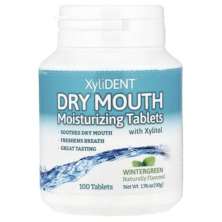 زيلي دينت‏, Dry Mouth، أقراص مرطبة بزيليتول، وينترجرين، 100 قرص