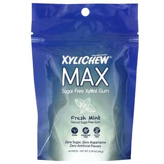 XyliDENT, Xylichew, Max, Fresh Mint, 40 Pieces, 2.39 oz (68 g)
