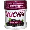 Soft Chewing Gum, Black Licorice, 60 Pieces