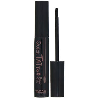 Yadah, Quick Tattoo Brow Gel, 02 Deep Brown, 0.27 fl oz (8 ml)
