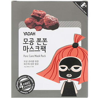 Yadah, Pore Care Mask Pack, 12 Masks, 0.88 oz (25 g ) Each