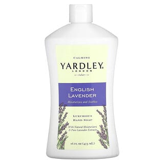 Yardley London, 奢华洗手液，英国薰衣花草，16 液量盎司（473 毫升）