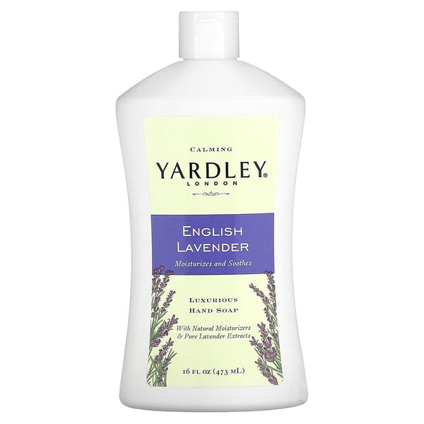 Yardley London, ラグジュアリーハンドソープ、イングリッシュラベンダー、473ml（16液量オンス）