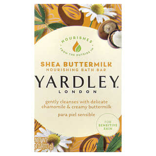 Yardley London, Feuchtigkeitsspendender Baderiegel, Sheabuttermilch, 113 g (4 oz.)