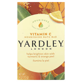 Yardley London, Barre de bain nourrissante, Vitamine C, 113 g