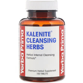Yerba Prima, Kalenite Cleansing Herbs, 100 Tablets