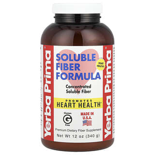 Yerba Prima, Fórmula de fibra soluble, 12 oz (340 mg)